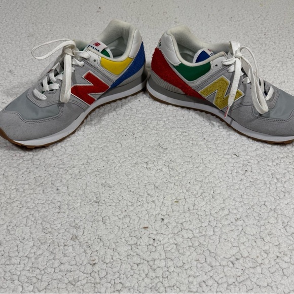 New Balance 574 X STAUD Rain Cloud Team Red Men’s Sneakers Shoes Size 8.5 main image 12